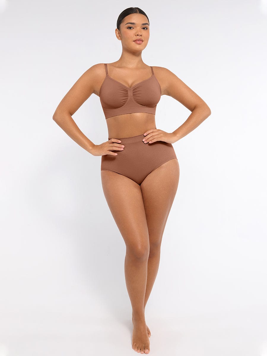 Wireless Supportive Shaping Bra with Adjustable Straps - FirmaActive
