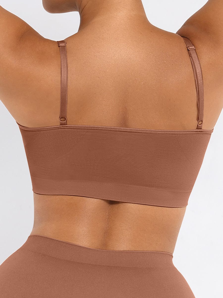 Wireless Supportive Shaping Bra with Adjustable Straps - FirmaActive