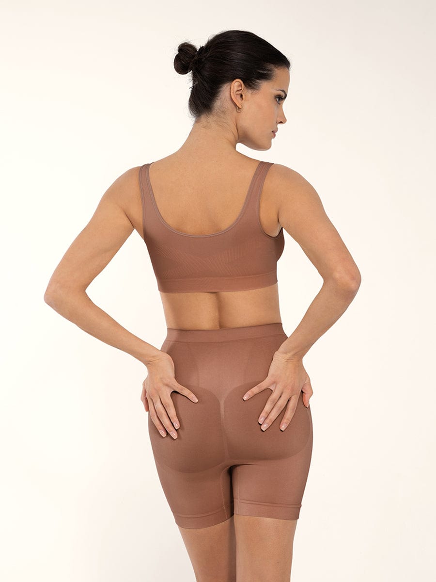Seamless Shaping Bust Support Bra with Wider Back - FirmaLift