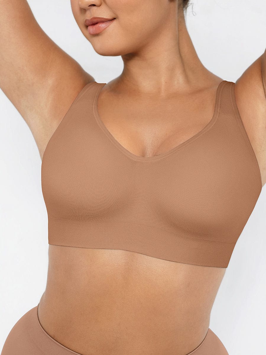 Wireless Seamless Support Bra with Light Lift - FirmaActive