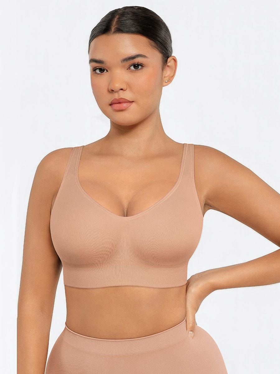 Wireless Seamless Support Bra with Light Lift - FirmaActive