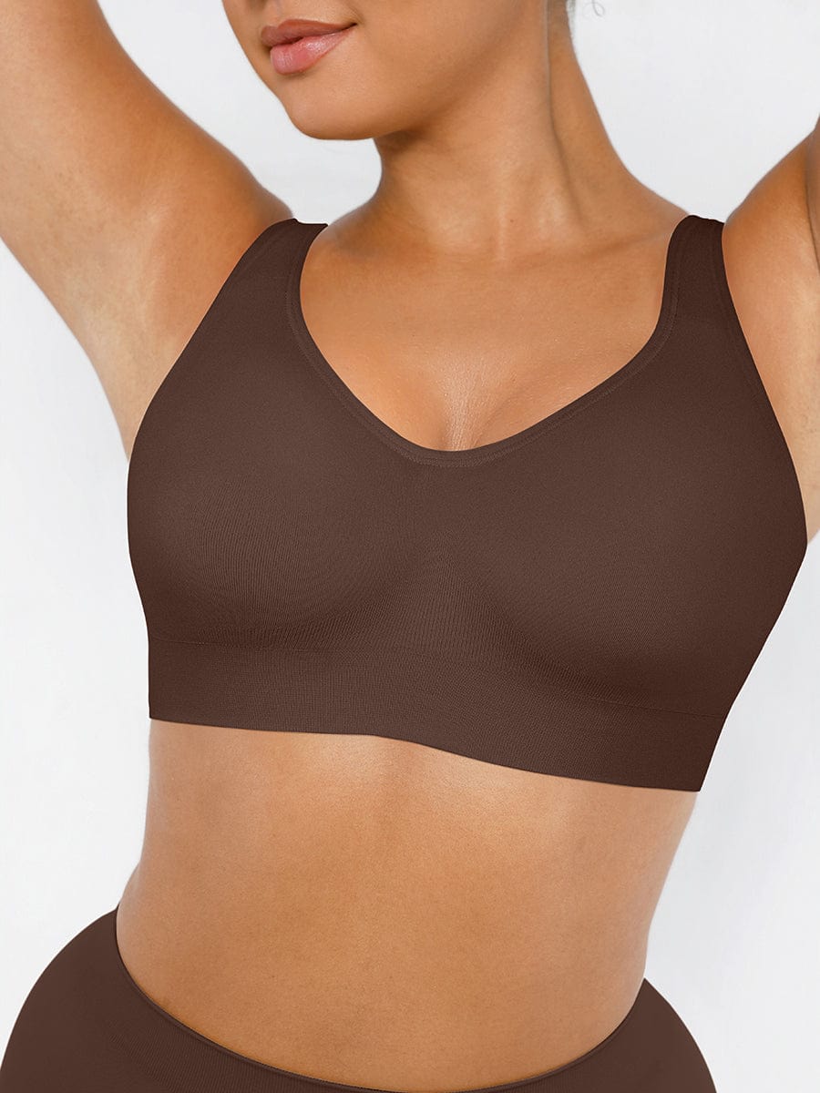 Wireless Seamless Support Bra with Light Lift - FirmaActive