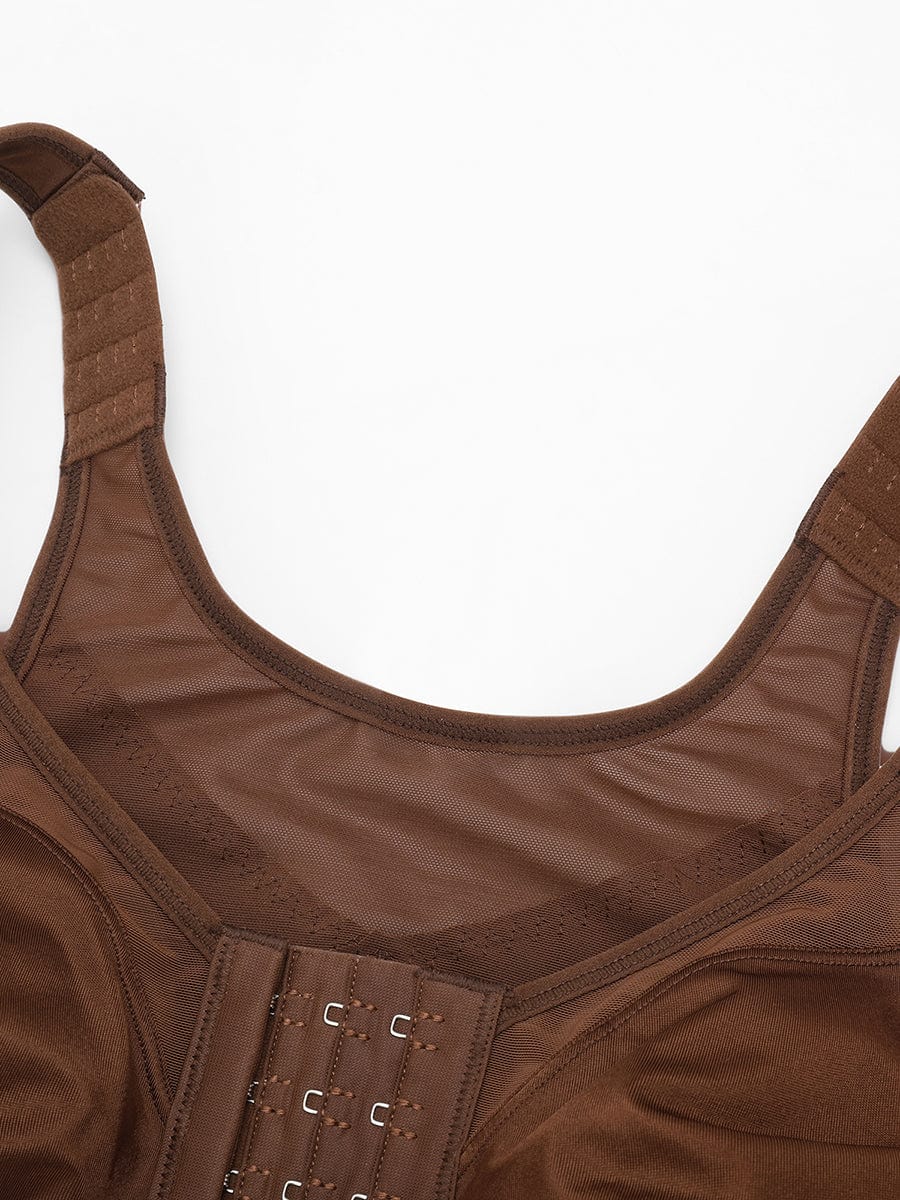 Full Coverage Wireless No Padding Post-Surgery Bra with Smooth Back & Side Support - FirmaLift