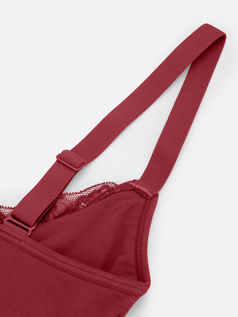 Seamless Scoop Neck Bralette with Smooth Back - FirmaSoft