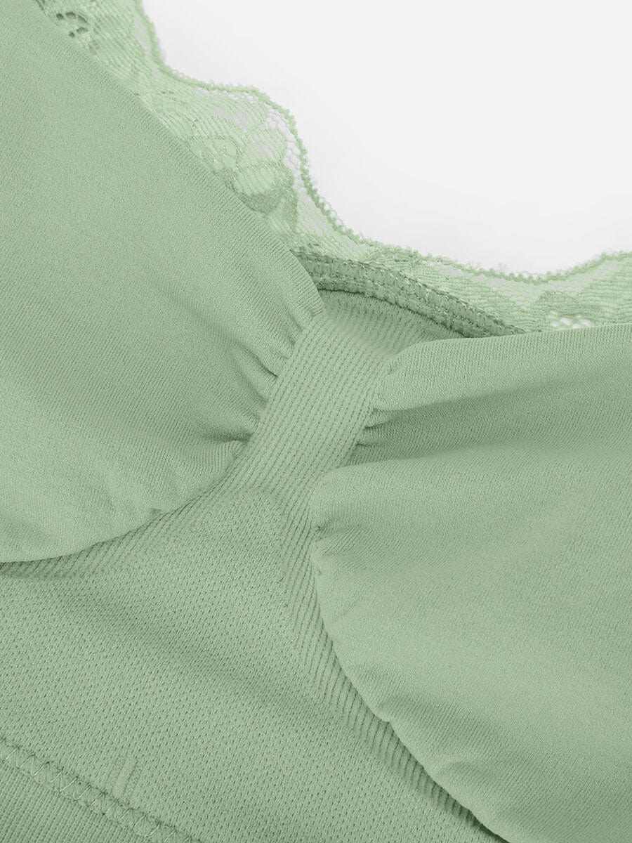Seamless Scoop Neck Bralette with Smooth Back - FirmaSoft