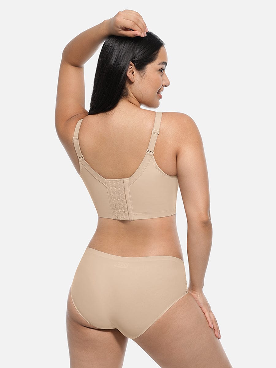 Skin Underwire Push-Up Bra Full Coverage with Back Fat Control - FirmaLift