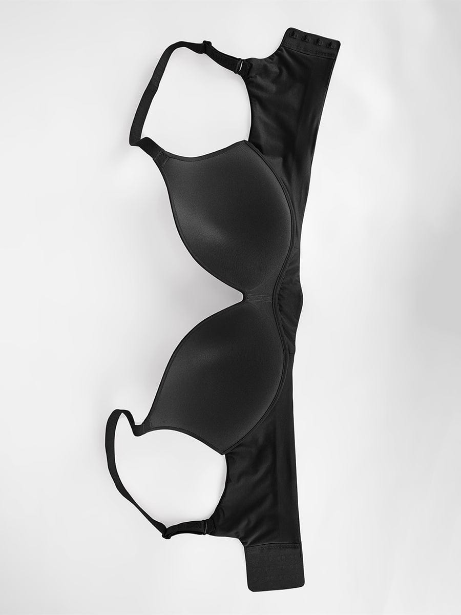 Wireless Push-Up Demi Coverage Bra with Soft Comfort - FirmaLift