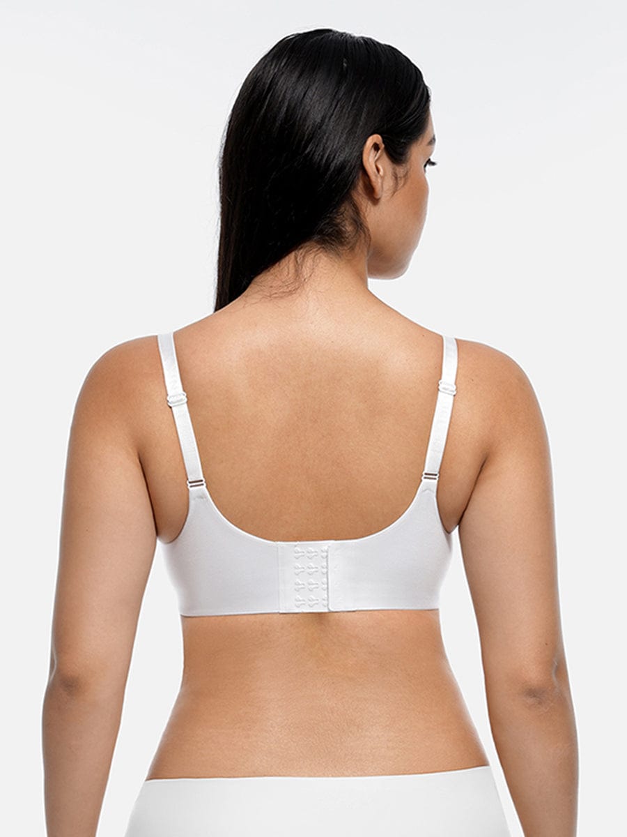 Wireless Push-Up Demi Coverage Bra with Soft Comfort - FirmaLift