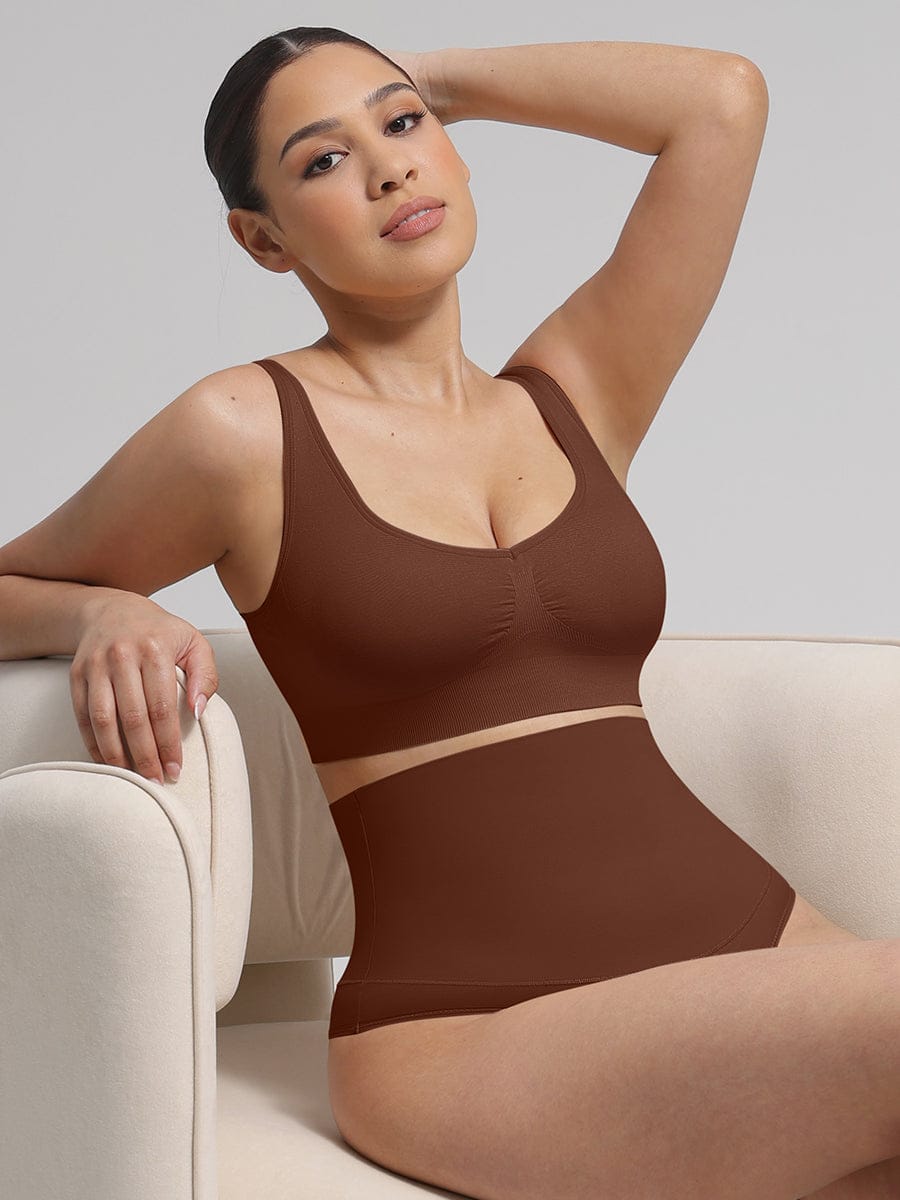 Seamless Wireless Padded Bra with Back Support and Fat Reduction - FirmaLift