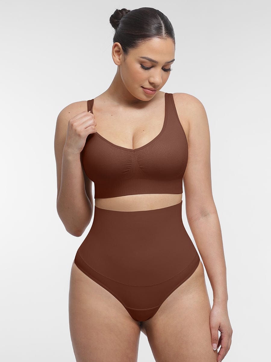 Seamless Wireless Padded Bra with Back Support and Fat Reduction - FirmaLift
