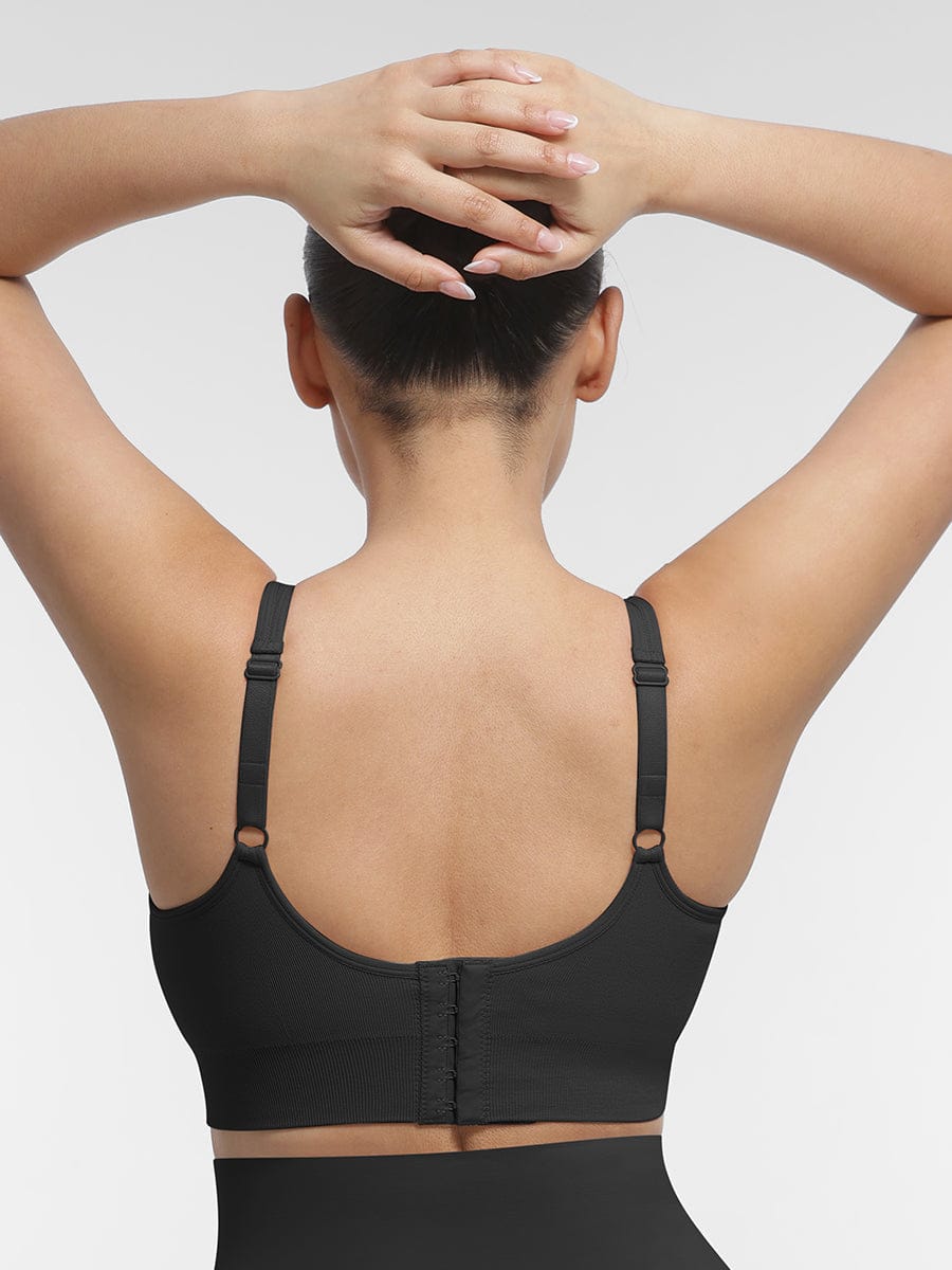 Seamless Wireless Padded Bra with Back Support and Fat Reduction - FirmaLift