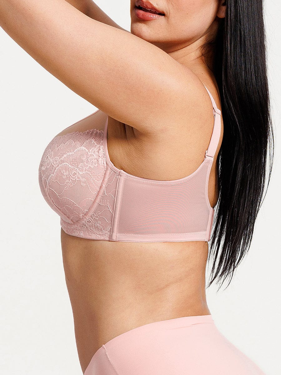 Full Coverage Minimizer Bra with Underwire and Smooth Back - FirmaHold