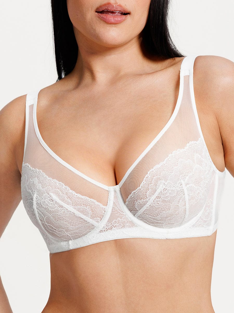 Full Coverage Minimizer Bra with Underwire and Smooth Back - FirmaHold