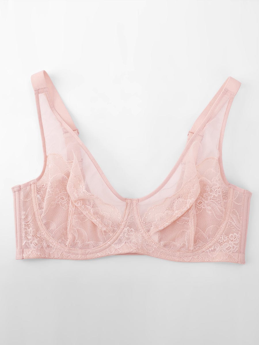 Full Coverage Minimizer Bra with Underwire and Smooth Back - FirmaHold