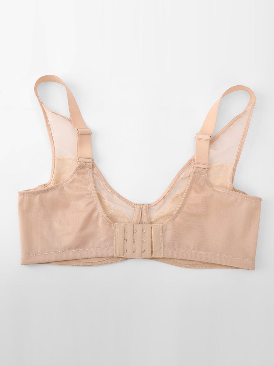 Full Coverage Minimizer Bra with Underwire and Smooth Back - FirmaHold