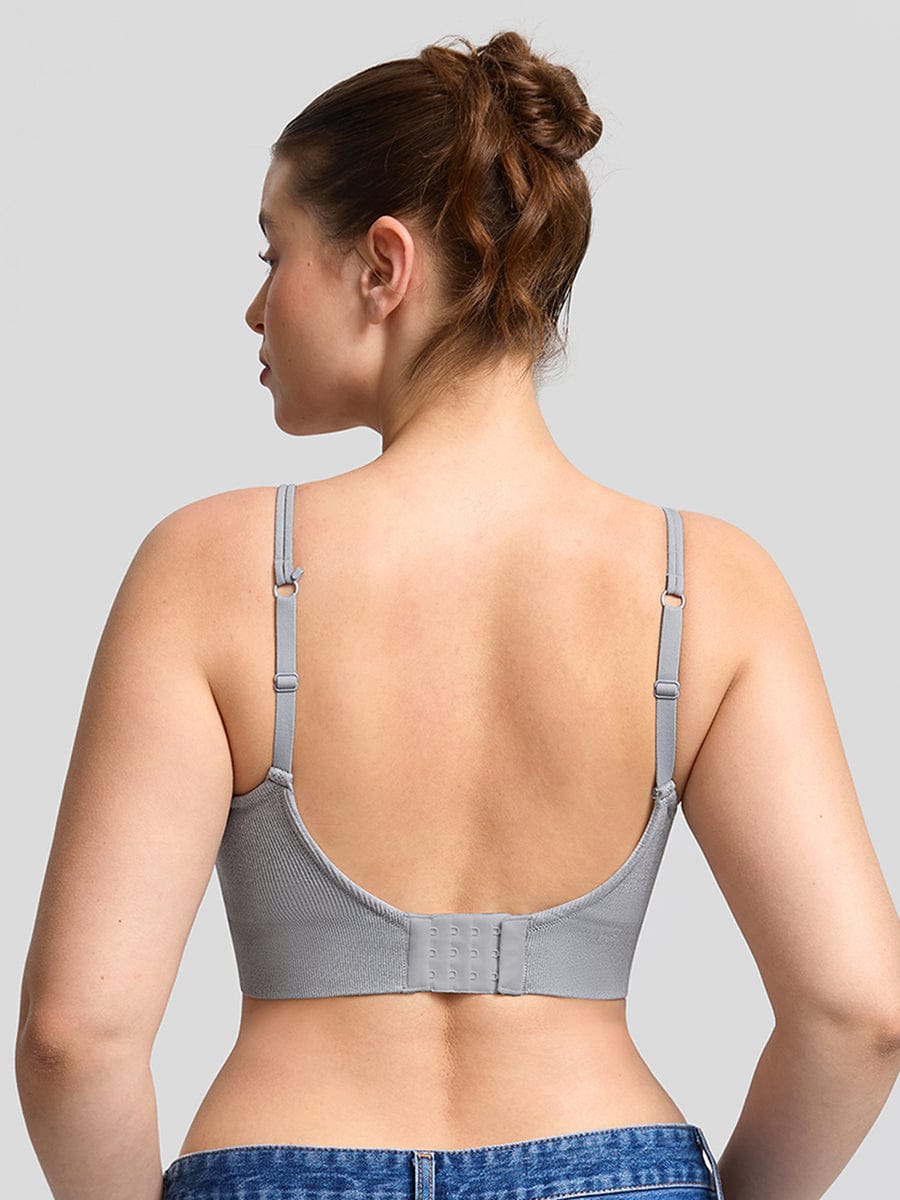 Seamless Wireless Demi T Shirt Bra Light Support Comfort - FirmaSoft