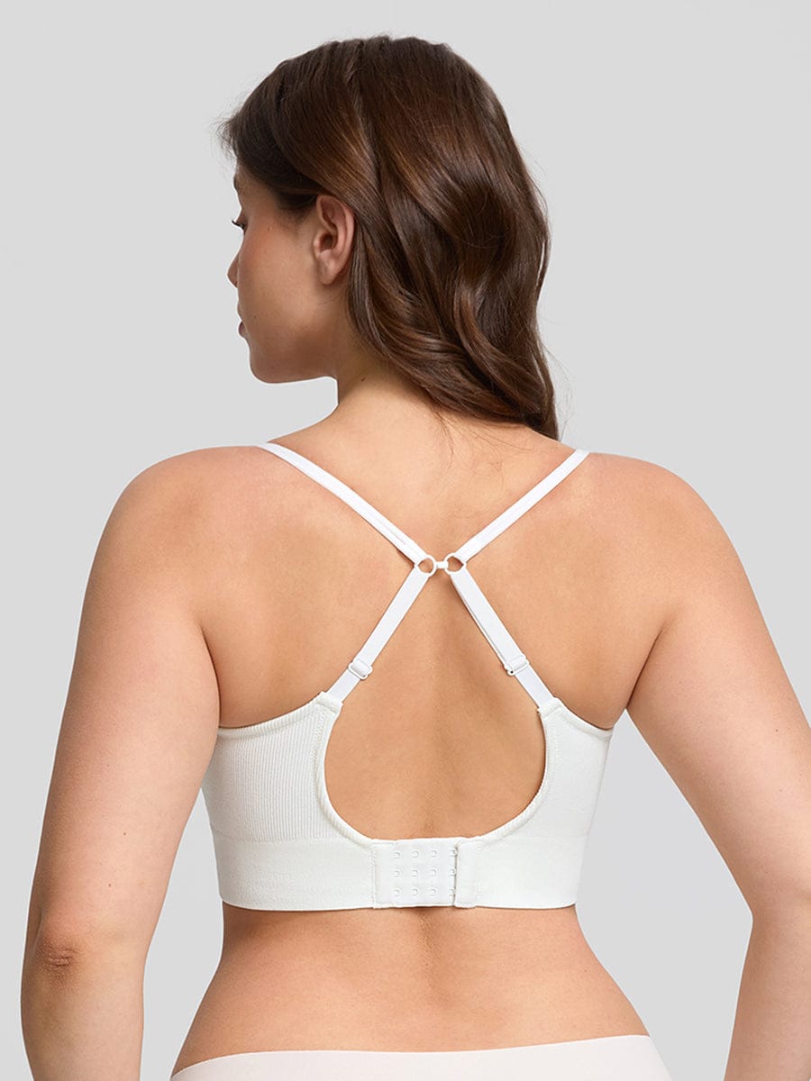 Seamless Wireless Demi T Shirt Bra Light Support Comfort - FirmaSoft