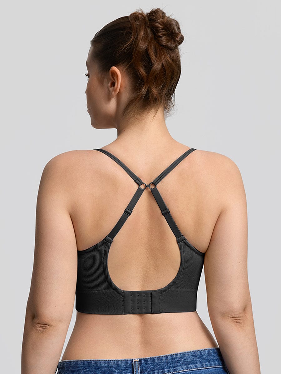 Seamless Wireless Demi T Shirt Bra Light Support Comfort - FirmaSoft