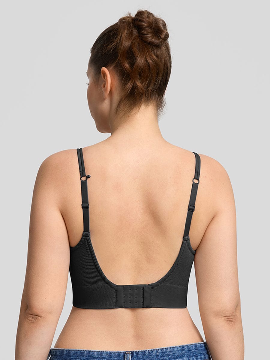 Seamless Wireless Demi T Shirt Bra Light Support Comfort - FirmaSoft