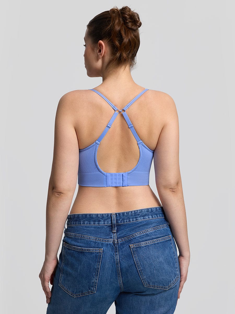 Seamless Wireless Demi T Shirt Bra Light Support Comfort - FirmaSoft
