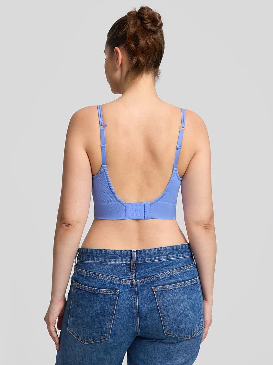 Seamless Wireless Demi T Shirt Bra Light Support Comfort - FirmaSoft