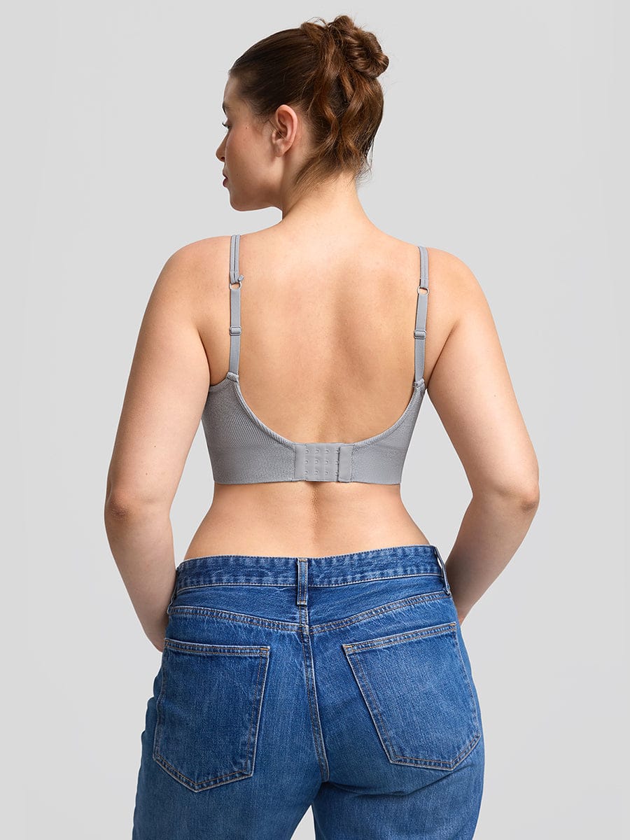 Seamless Wireless Demi T Shirt Bra Light Support Comfort - FirmaSoft