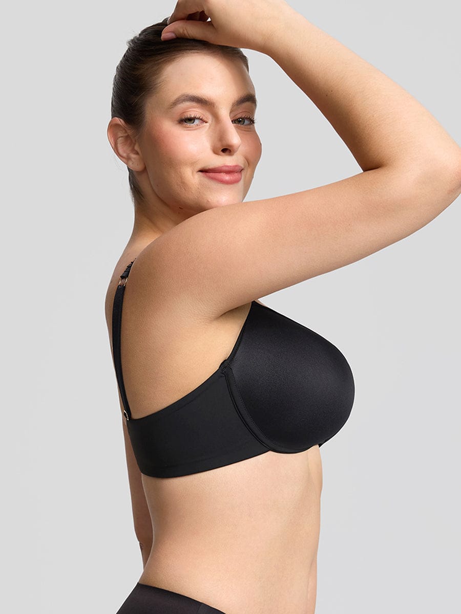 Underwire Memory Foam Demi T-Shirt Bra - FirmaLift