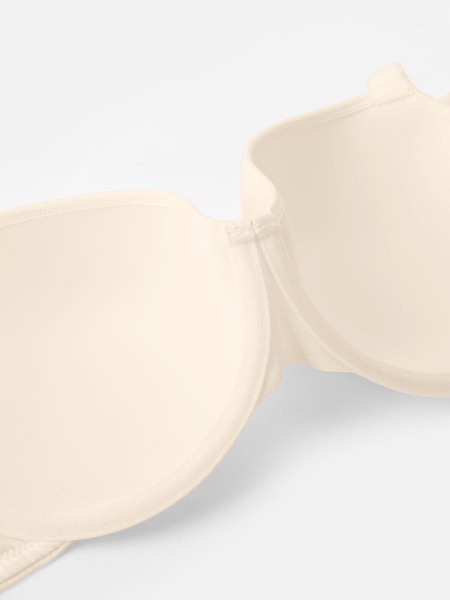 Underwire Memory Foam Demi T-Shirt Bra - FirmaLift