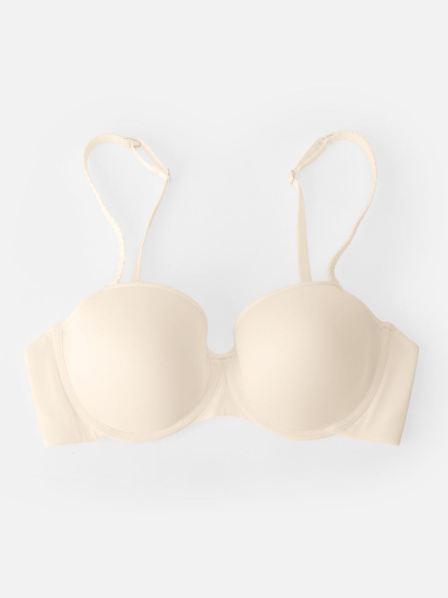 Underwire Memory Foam Demi T-Shirt Bra - FirmaLift