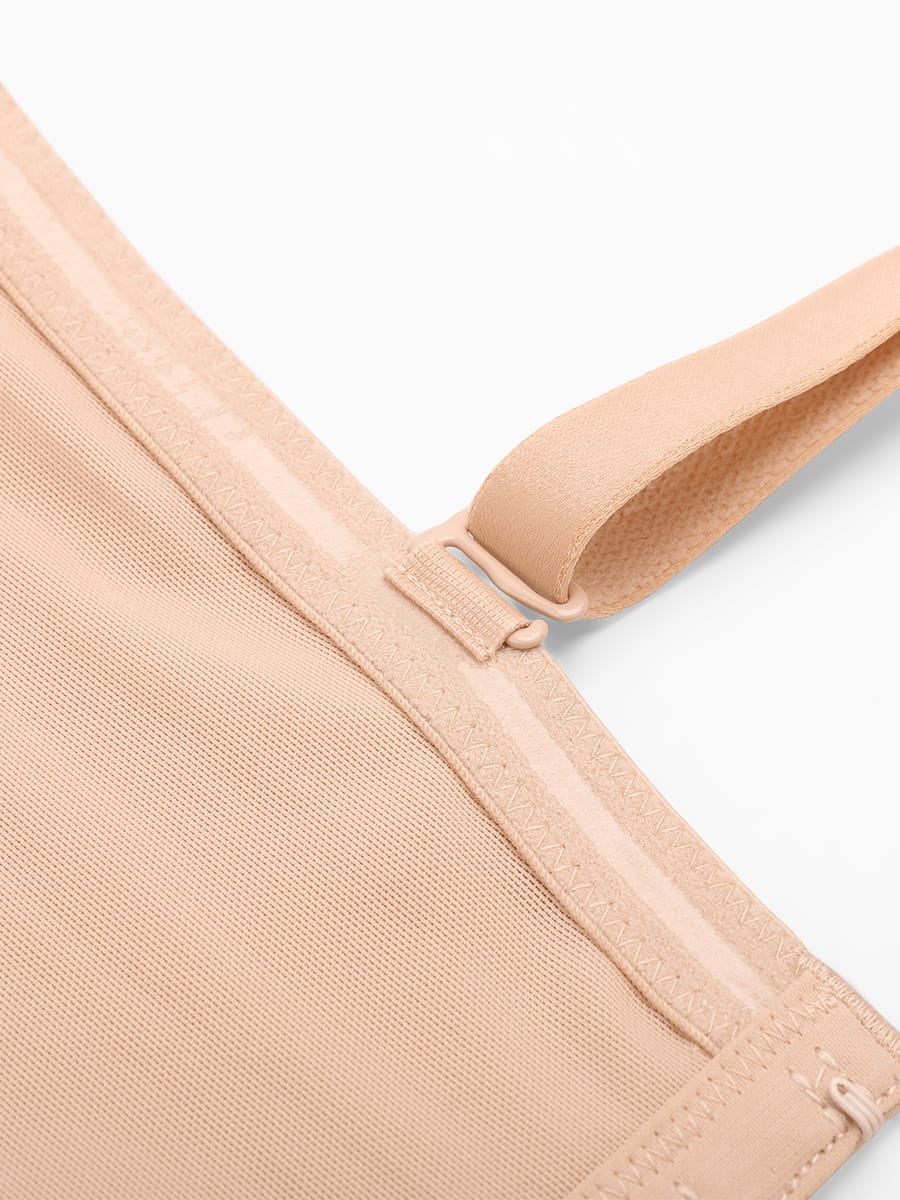 Strapless Half Cup Underwire Bra Wide Back Strong Support Everyday Wear丨FirmaHold