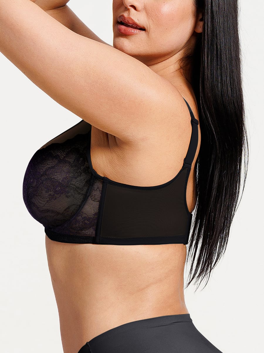 Full Coverage Minimizer Bra with Underwire and Smooth Back - FirmaHold