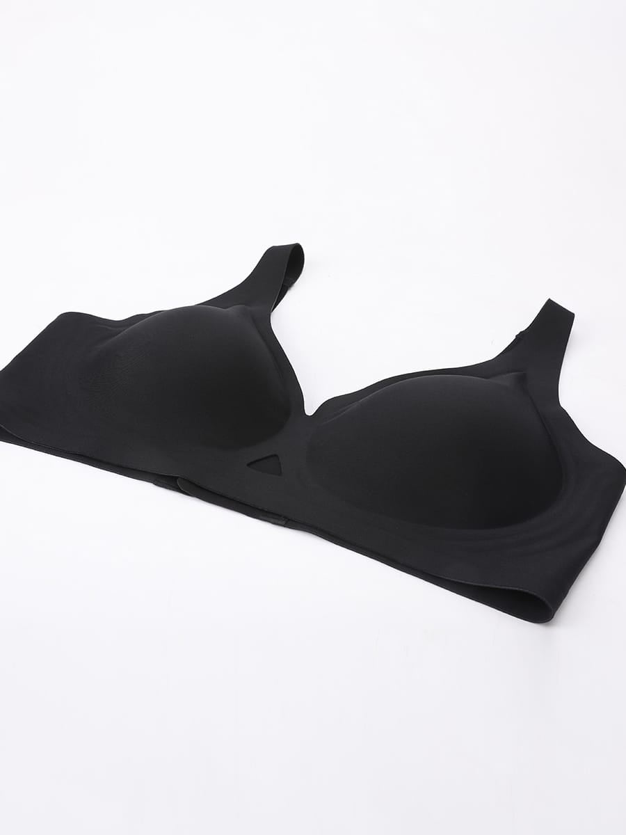 Cut Out Wireless T-Shirt Bra with Jelly Gel Support for Big Chest - FirmaLift