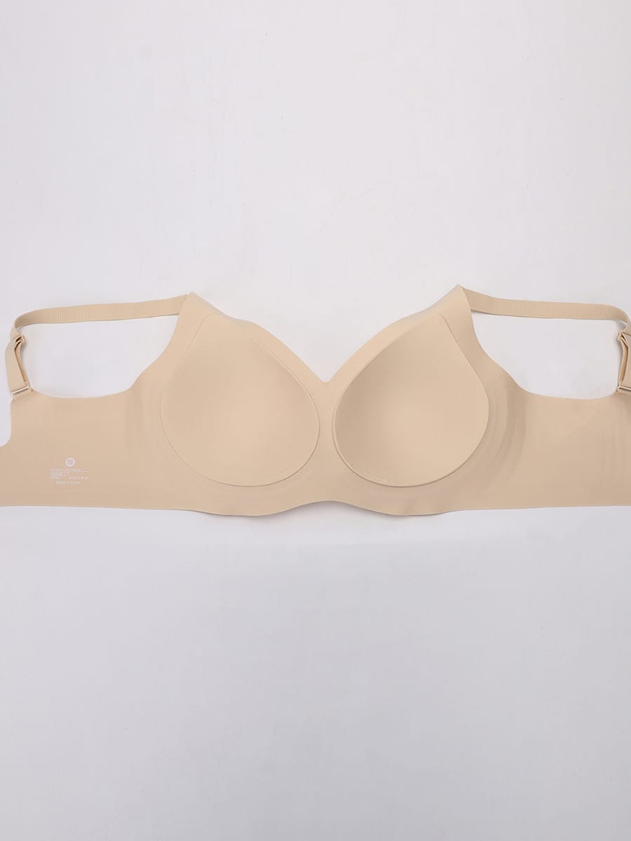 Jelly Support Wireless Seamless Everyday T-Shirt Bra for Large Breasts - FirmaLift