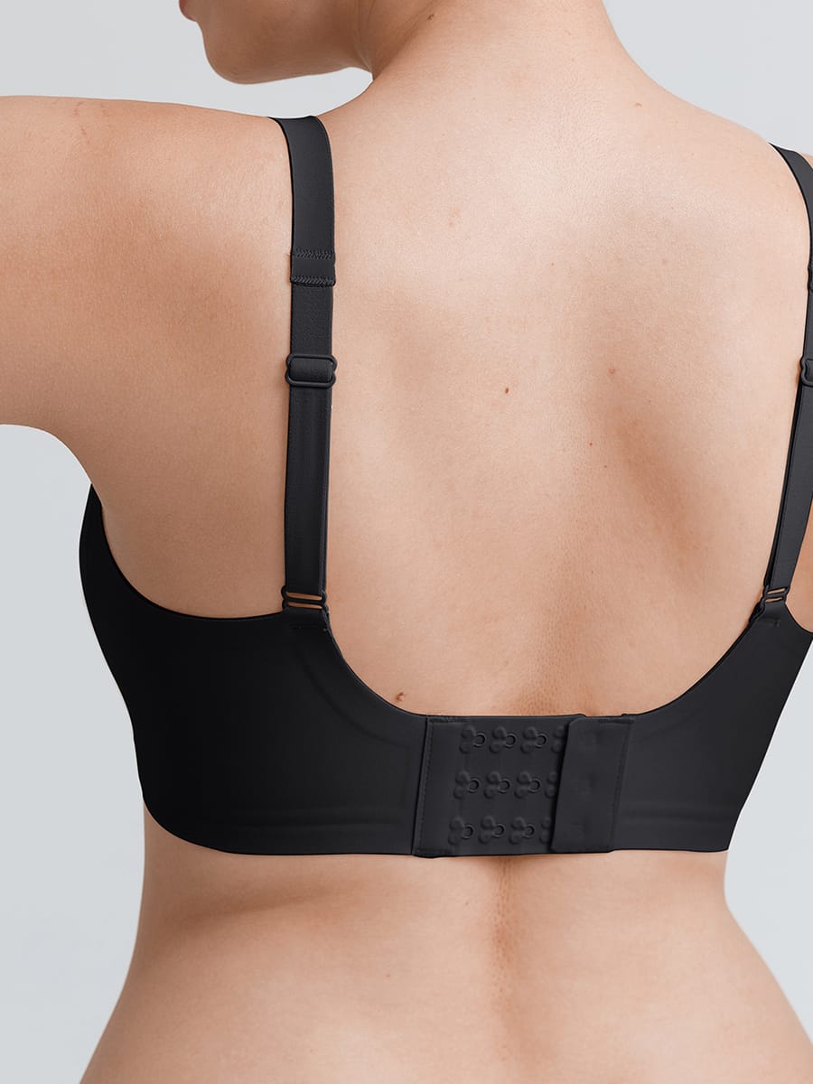 Cut Out Wireless T-Shirt Bra with Jelly Gel Support for Big Chest - FirmaLift
