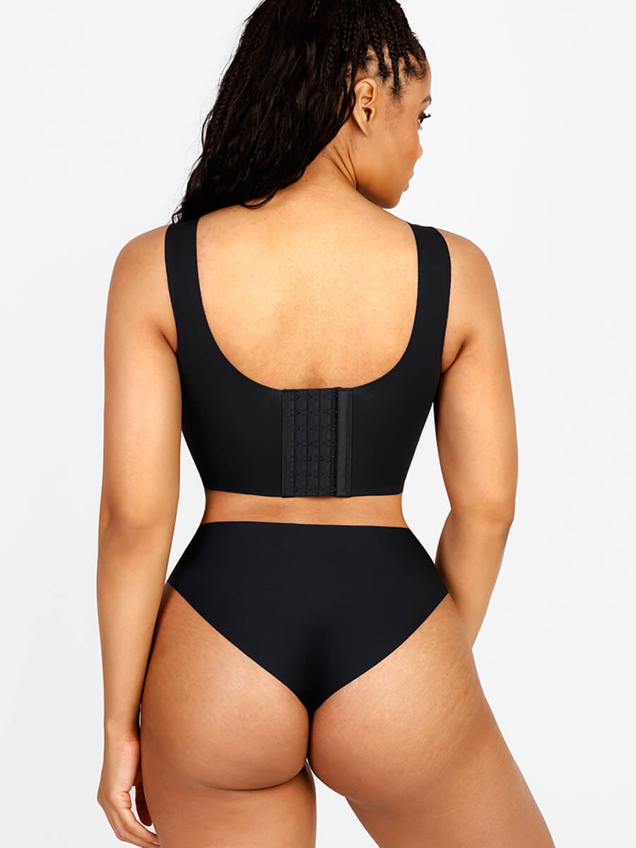 V-Neck Seamless Wireless Bra Tank Top - FirmaLift