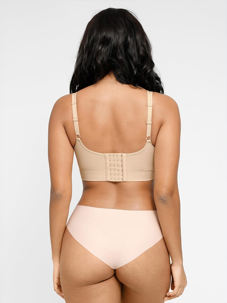 Seamless Wireless Padded Bra with Back Support and Fat Reduction - FirmaLift