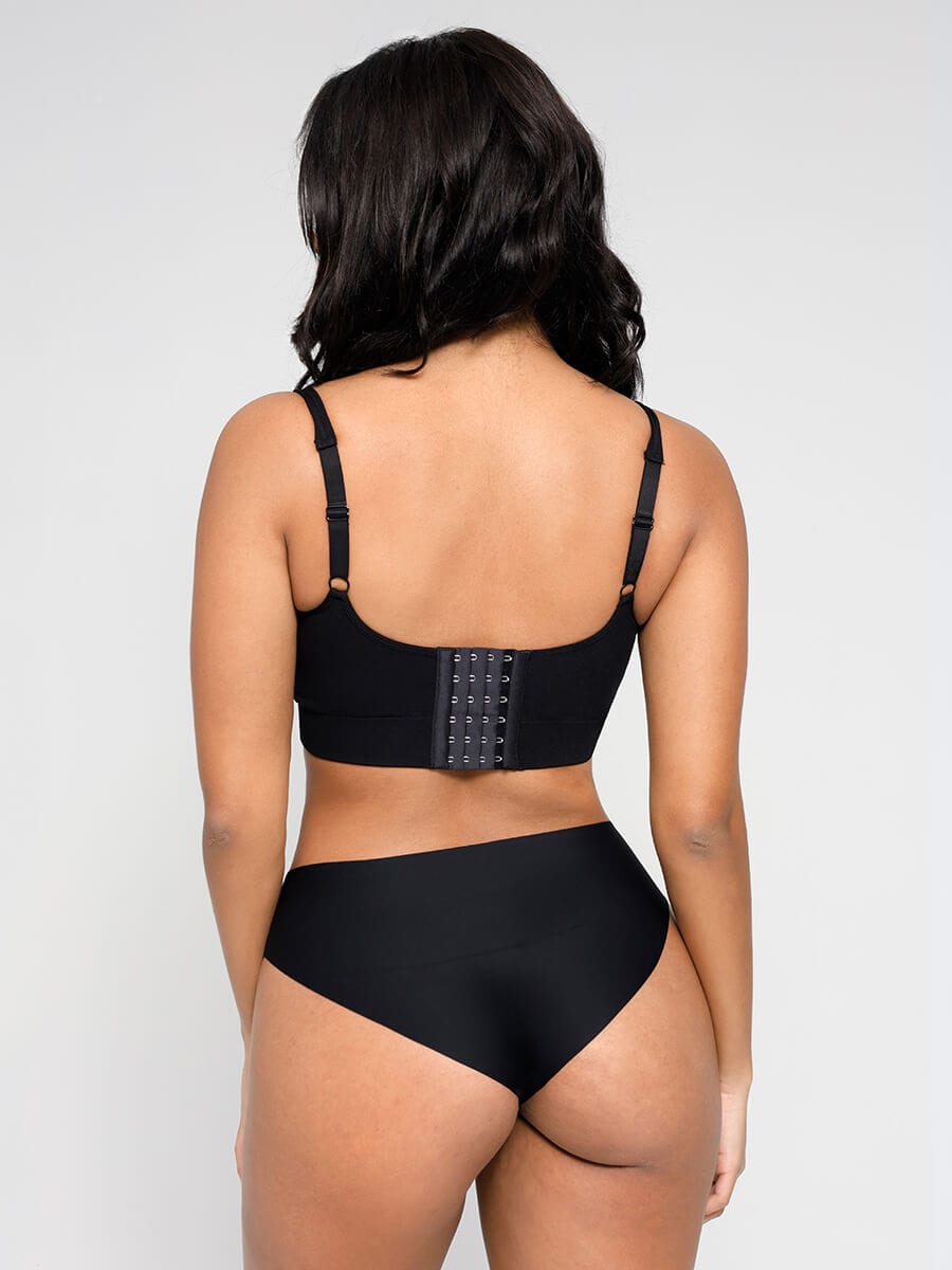 Seamless Wireless Padded Bra with Back Support and Fat Reduction - FirmaLift