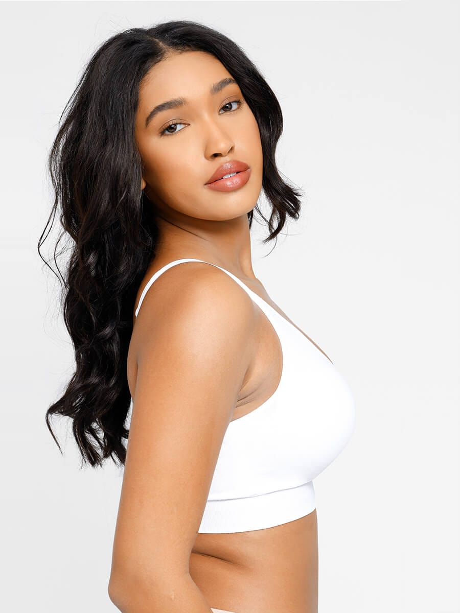 Seamless Wireless Padded Bra with Back Support and Fat Reduction - FirmaLift