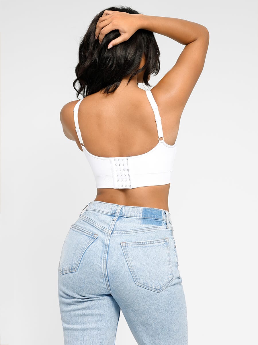 Seamless Wireless Padded Bra with Back Support and Fat Reduction - FirmaLift
