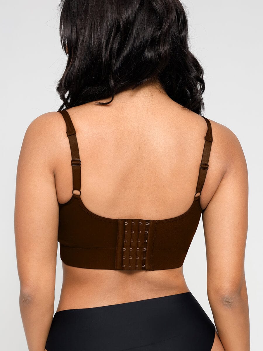 Seamless Wireless Padded Bra with Back Support and Fat Reduction - FirmaLift
