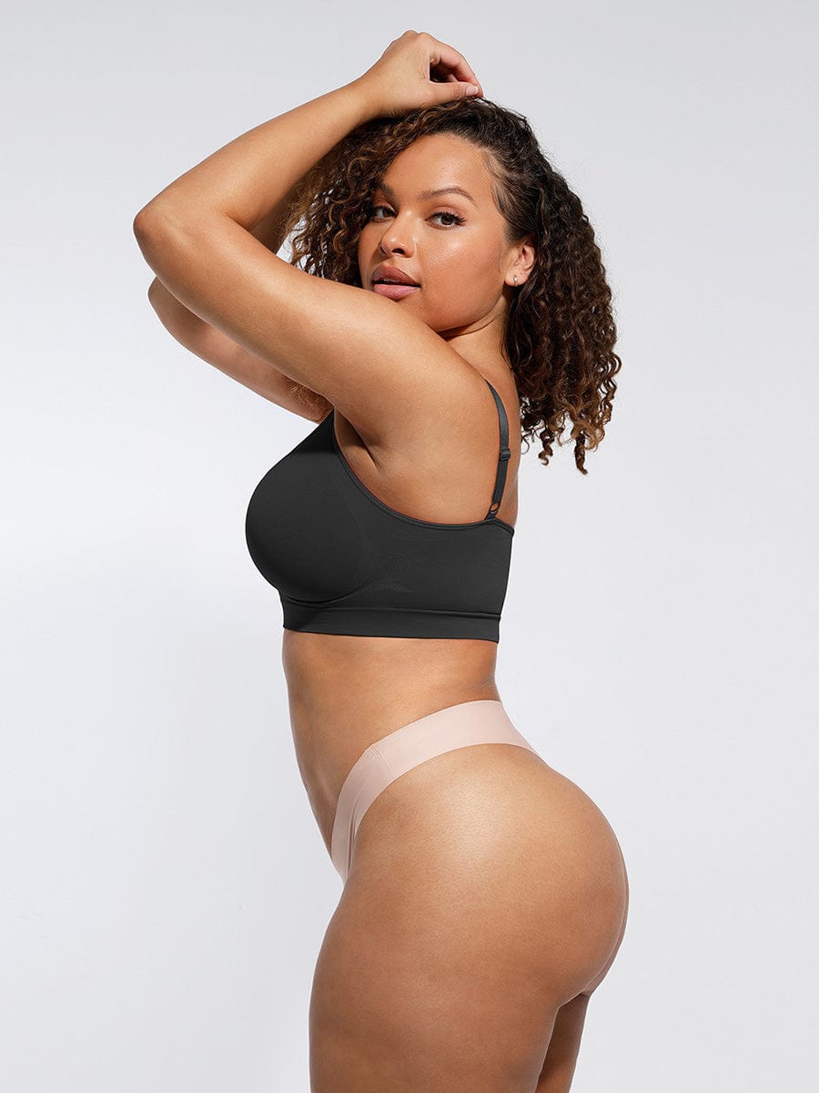 Wireless Supportive Shaping Bra with Adjustable Straps - FirmaActive