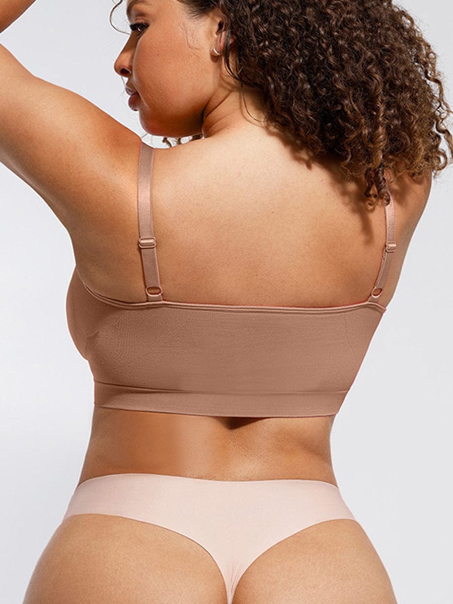 Wireless Supportive Shaping Bra with Adjustable Straps - FirmaActive