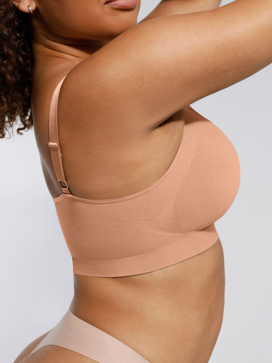 Wireless Supportive Shaping Bra with Adjustable Straps - FirmaActive