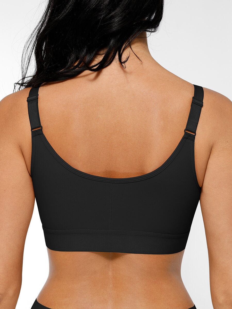 Post Surgery Full Coverage Front Closure Mastectomy Bra - FirmaHold