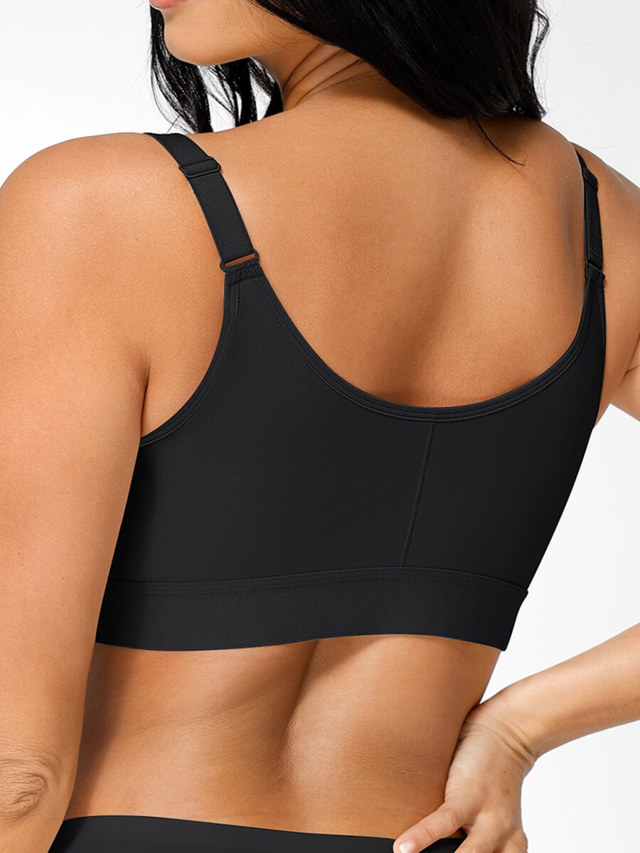 Post Surgery Full Coverage Front Closure Mastectomy Bra - FirmaHold