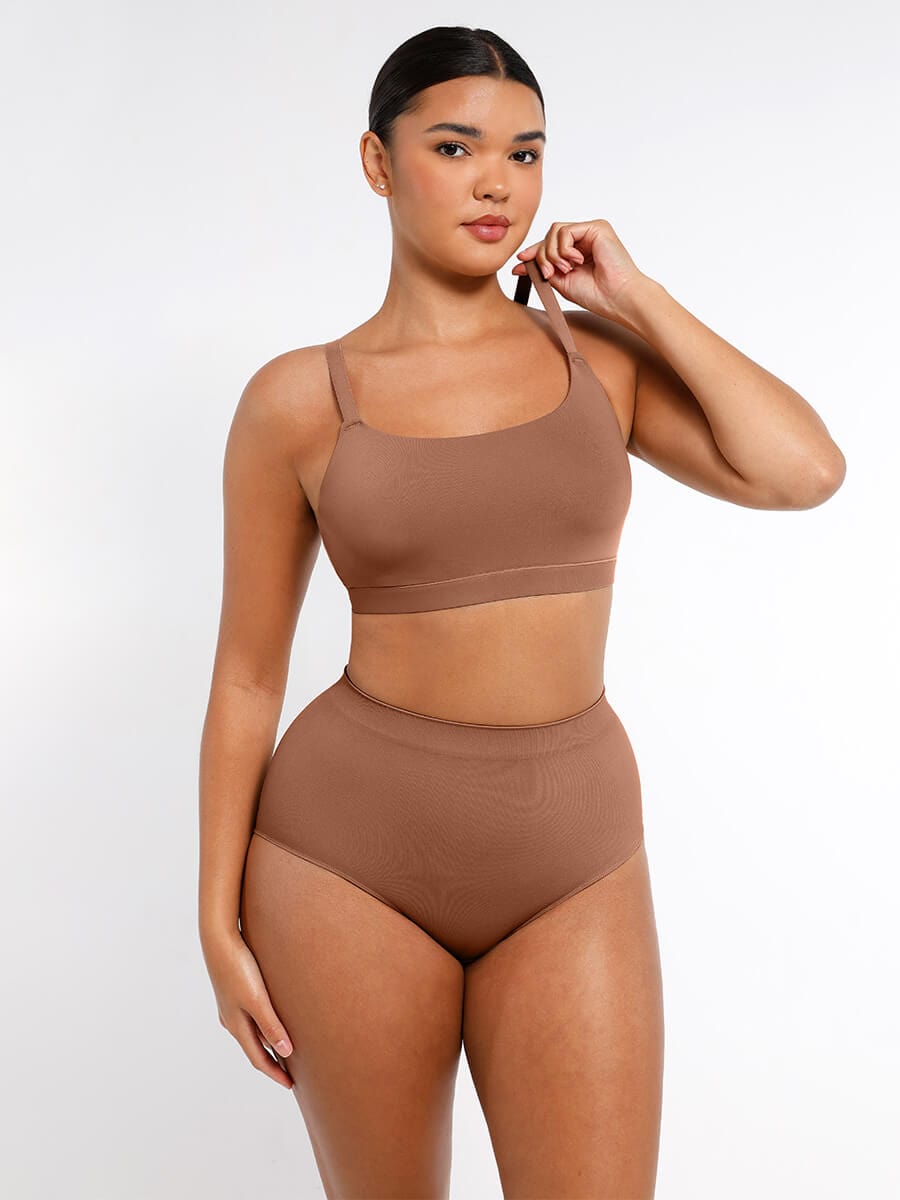 Comfort Everyday Bralette with Adjustable Shoulder Strap - FirmaSoft