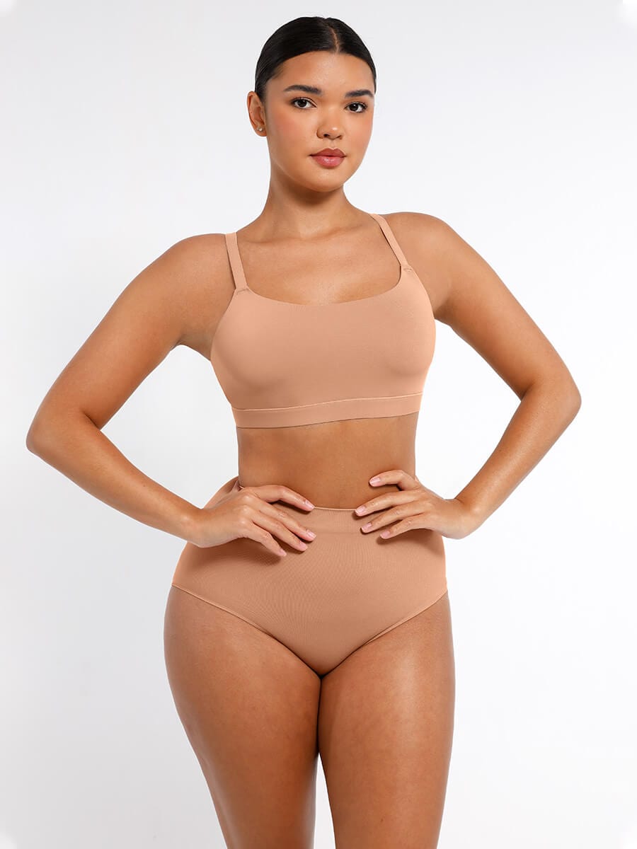 Comfort Everyday Bralette with Adjustable Shoulder Strap - FirmaSoft