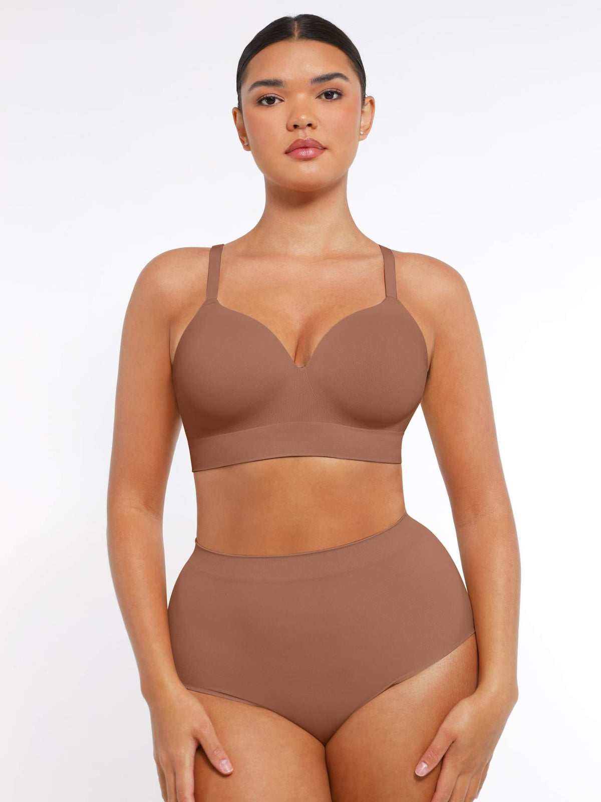 Seamless Wireless Bust Support Bra - FirmaActive