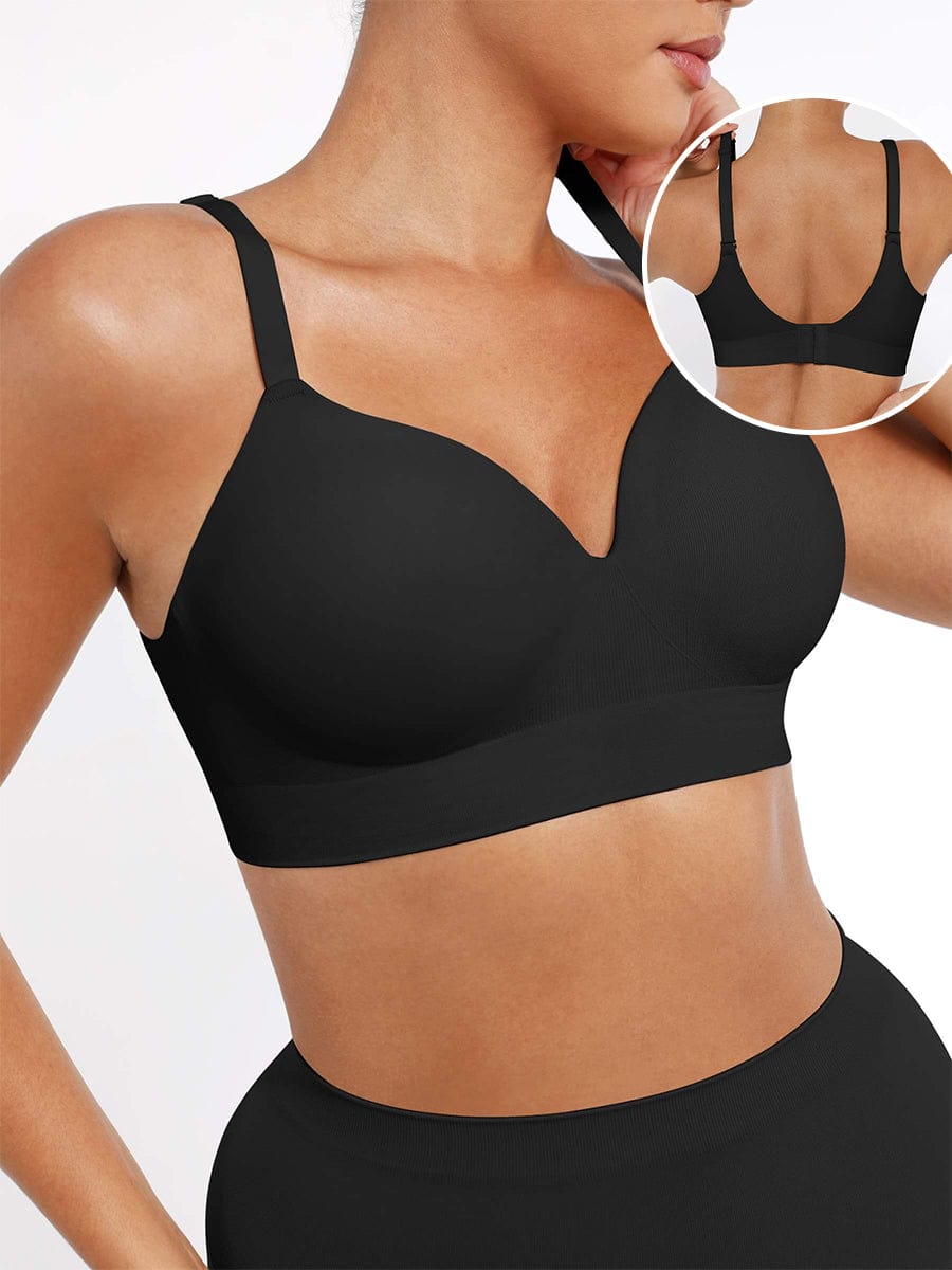 Seamless Wireless Bust Support Bra - FirmaActive