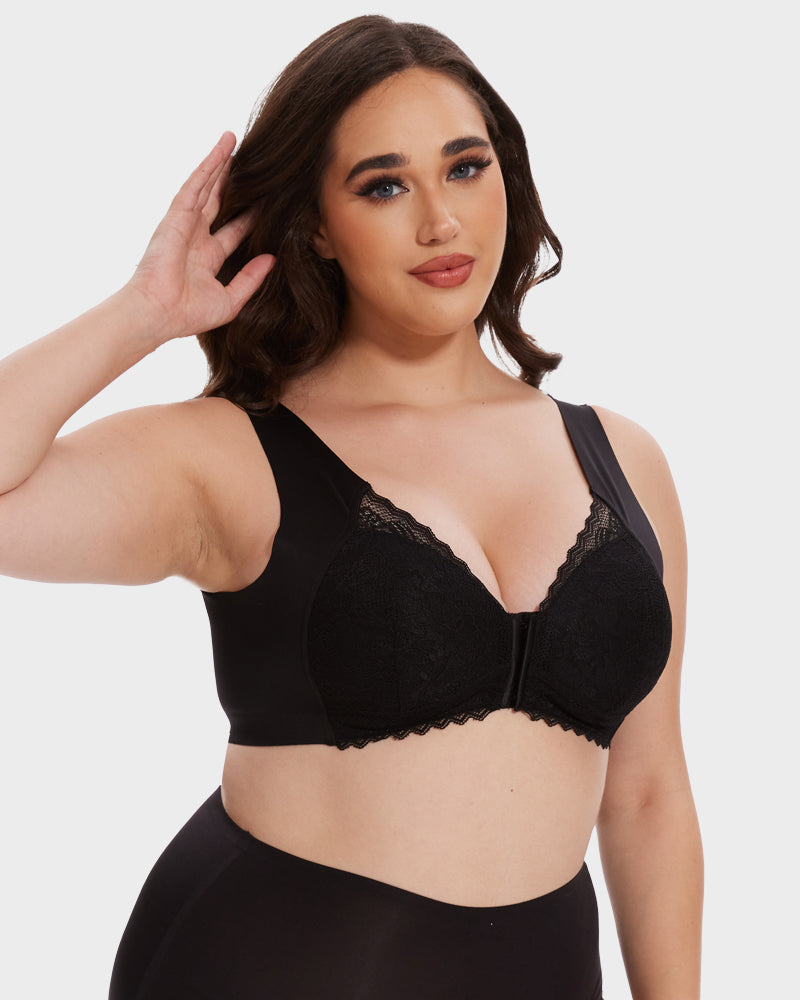 Front Closure Wireless Shaping Bra - FirmaSmooth